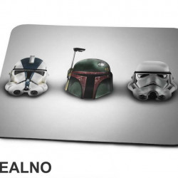 Helmets - Star Wars - Podloga za miš
