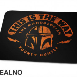 The Mandalorian Bounty Hunter - This Is The Way - Star Wars - Podloga za miš