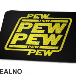 Pew Pew Title - Star Wars - Podloga za miš