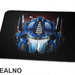 Optimus Prime Head Paint Splash - Transformers - Podloga za miš