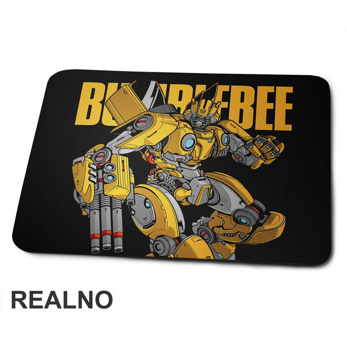 Bumblebee And His Machine Gun - Transformers - Podloga za miš