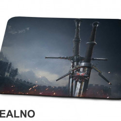 Silver Swords - The Witcher - Podloga za miš