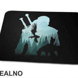 On The Horse In The Wild - Witcher - Podloga za miš