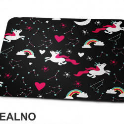 Unicorn Stars - Jednorog - Podloga za miš