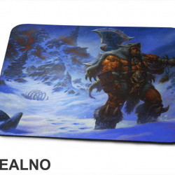 Durotan - Snow - World Of Warcraft - WOW - Podloga za miš