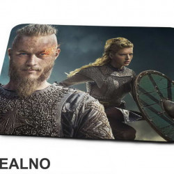 Ragnar And Lagertha - Vikings - Podloga za miš Ragnar And Lagertha - Vikings - Podloga za miš