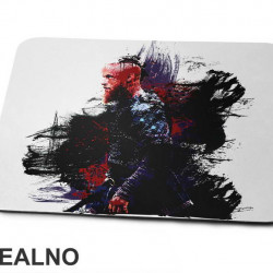 Ragnar Lothbrok Splashing Color - Vikings - Podloga za miš Ragnar Lothbrok Splashing Color - Vikings - Podloga za miš