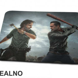 Rick And Negan - The Walking Dead - Podloga za miš
