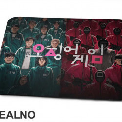 Players And Guards - Squid Game - Podloga za miš