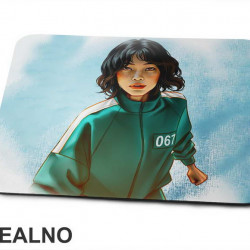 Player 067 - Blue - Squid Game - Podloga za miš