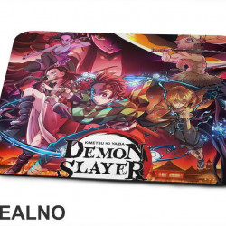 Ready For The Fight - Logo - Demon Slayer - Podloga za miš Ready For The Fight - Logo - Demon Slayer - Podloga za miš