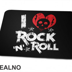 I Love Rock 'N' Roll - Skull - Muzika - Podloga za miš