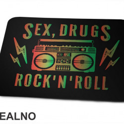 Sex, Drugs, Rock 'N' Roll - Colors - Muzika - Podloga za miš