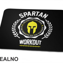 Spartan Workout - Trening - Podloga za miš Spartan Workout - Trening - Podloga za miš
