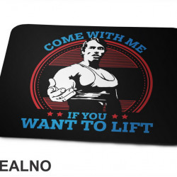 Come With Me If You Want To Lift - Blue And Red - Trening - Podloga za miš Come With Me If You Want To Lift - Blue And Red - Trening - Podloga za miš