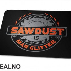Sawdust Is Man Glitter - Grey And Orange - Radionica - Majstor - Podloga za miš Sawdust Is Man Glitter - Grey And Orange - Radionica - Majstor - Podloga za miš