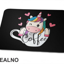 Inside A Coffee Mug - Unicorn - Jednorog - Podloga za miš