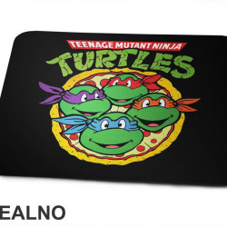 Turtle Pizza - Nindža Kornjače - Podloga za miš