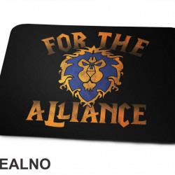 For The Alliance - World Of Warcraft - Podloga za miš