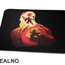 Orange - Fight - God Of War - Podloga za miš