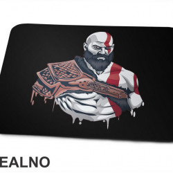 Dripping - Kratos - God Of War - Podloga za miš Dripping - Kratos - God Of War - Podloga za miš