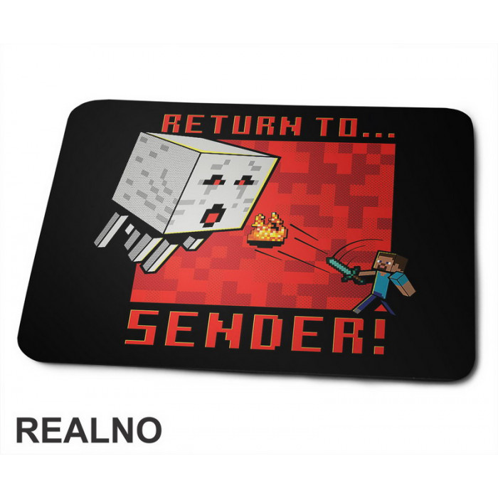 Return To Sender - Minecraft - Podloga za miš