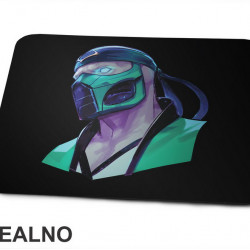 Chameleon Portrait Illustration - Mortal Kombat - Podloga za miš