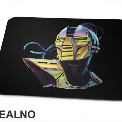 Cyrax Portrait Illustration - Mortal Kombat - Podloga za miš