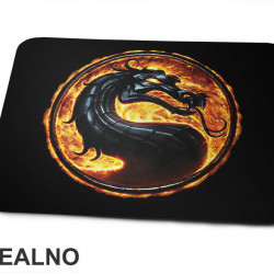 Fire Logo - Mortal Kombat - Podloga za miš