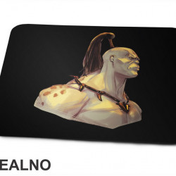Goro Portrait Illustration - Mortal Kombat - Podloga za miš