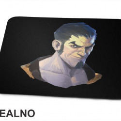 Jarek Portrait Illustration - Mortal Kombat - Podloga za miš