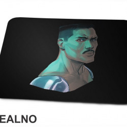 Jax Portrait Illustration - Mortal Kombat - Podloga za miš