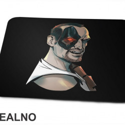 Kano Portrait Illustration - Mortal Kombat - Podloga za miš