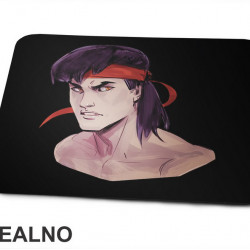 Liu Kang Portrait Illustration - Mortal Kombat - Podloga za miš