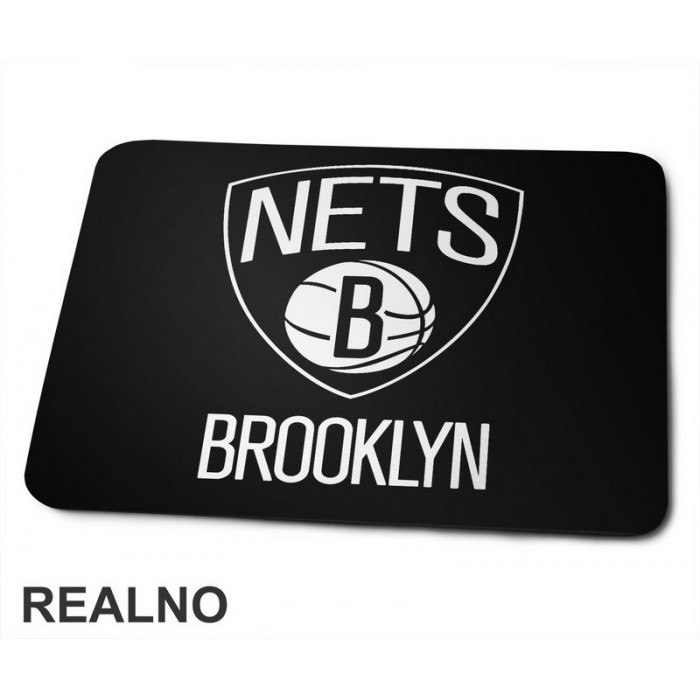 Brooklyn Nets Logo - NBA - Košarka - Podloga za miš
