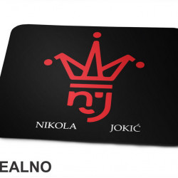 Nikola Jokic - Logo - NBA - Košarka - Podloga za miš