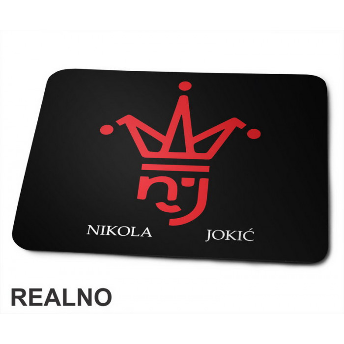 Nikola Jokic - Logo - NBA - Košarka - Podloga za miš