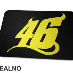 Yellow Devil - Rossi - 46 - Motogp - Sport - Podloga za miš