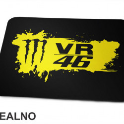 Yellow Monster - Rossi - VR - 46 - Motogp - Sport - Podloga za miš
