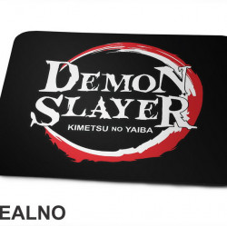 Logo - Kimetsu No Yaiba - Demon Slayer - Podloga za miš  Logo - Kimetsu No Yaiba - Demon Slayer - Podloga za miš