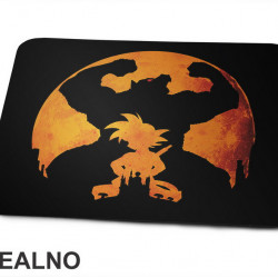 Animal Inside Double Exposure - Goku - Dragon Ball - Podloga za miš