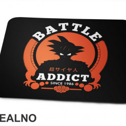 Battle Addicr Since 1986 - Goku - Dragon Ball - Podloga za miš