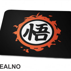 King Kai Training Logo - Goku - Dragon Ball - Podloga za miš