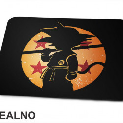 Shadow In Front Of The Dragon - Goku - Dragon Ball - Podloga za miš
