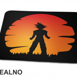 Sunset Silhoutte - Goku - Dragon Ball - Podloga za miš