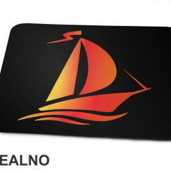 Sailing Boat - Orange - Planinarenje - Kampovanje - Priroda - Nature - Podloga za miš