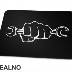 Hand And Wrench - Radionica - Majstor - Podloga za miš