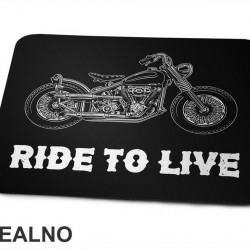 Ride To Live - Motori - Podloga za miš