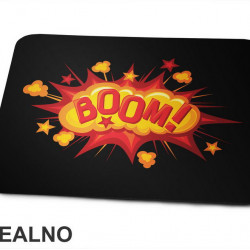 Boom! - Explosion - Stars - Art - Podloga za miš
