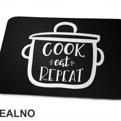 Cook, Eat, Repeat - Hrana - Food - Podloga za miš